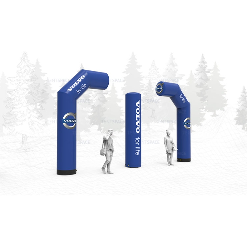 Waterproof Inflatable Arch for Entertainment Activities Fireproof Oxford Fabric