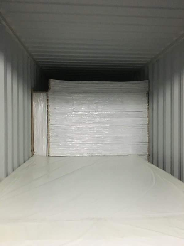 4-30mm Thickness and 1220*2440mm Size Lamination on PVC Foam Board Decoration