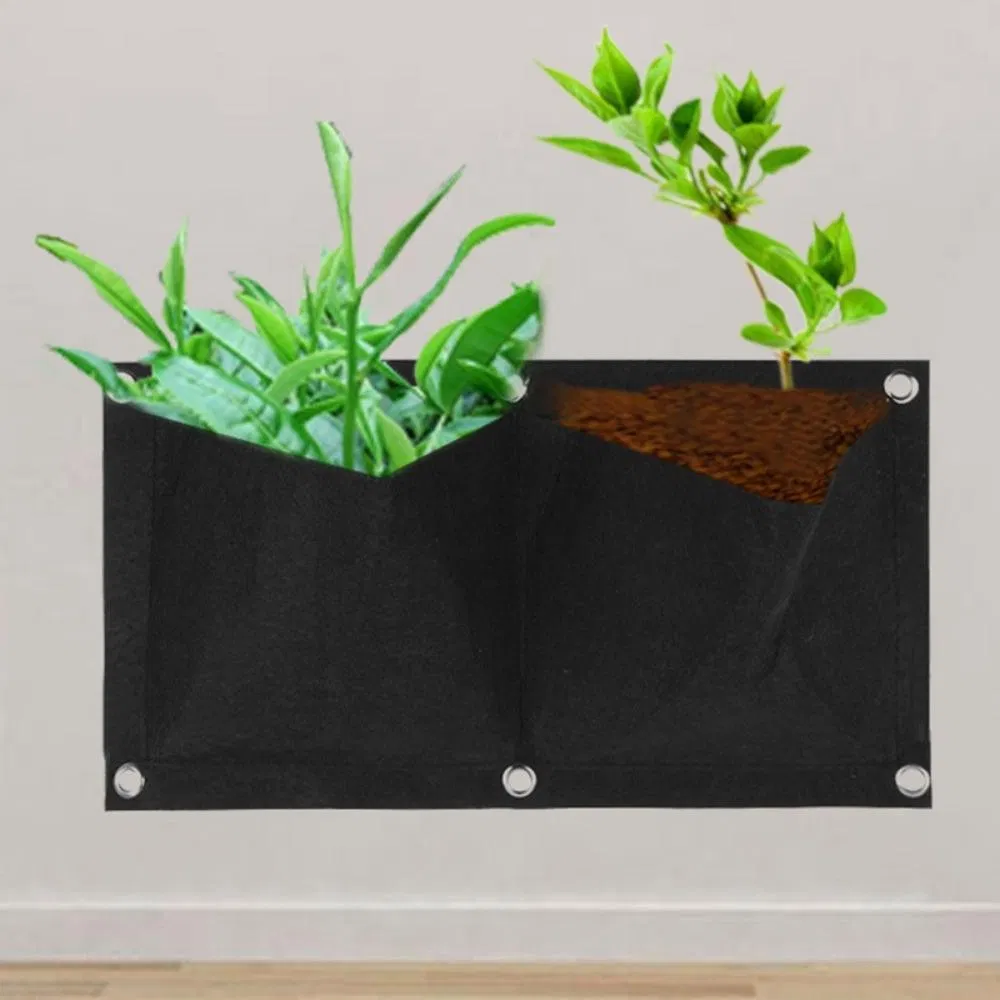 Подвесной мешок для выращивания растений с карманами