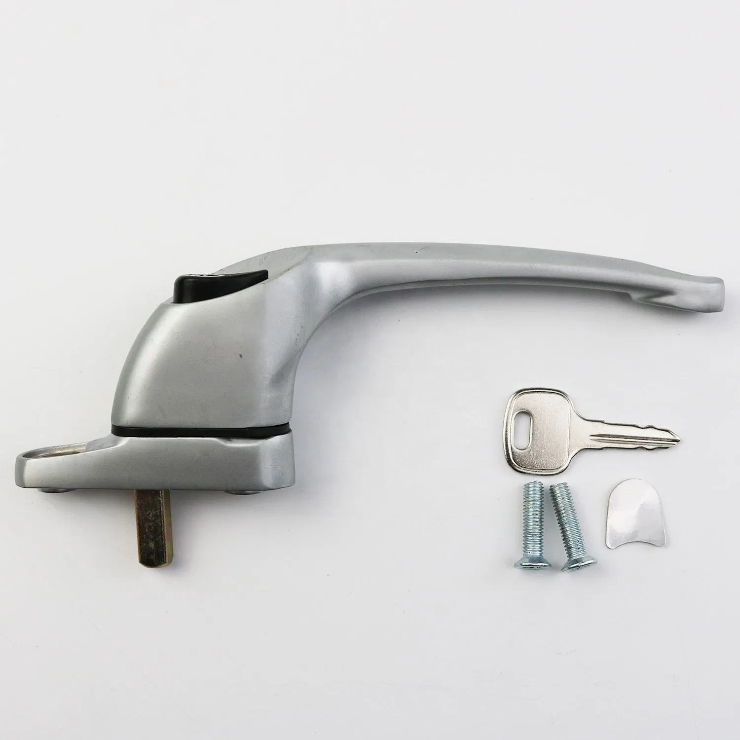 Powder Coating Zinc Alloy European Aluminium Window Handle with Lock