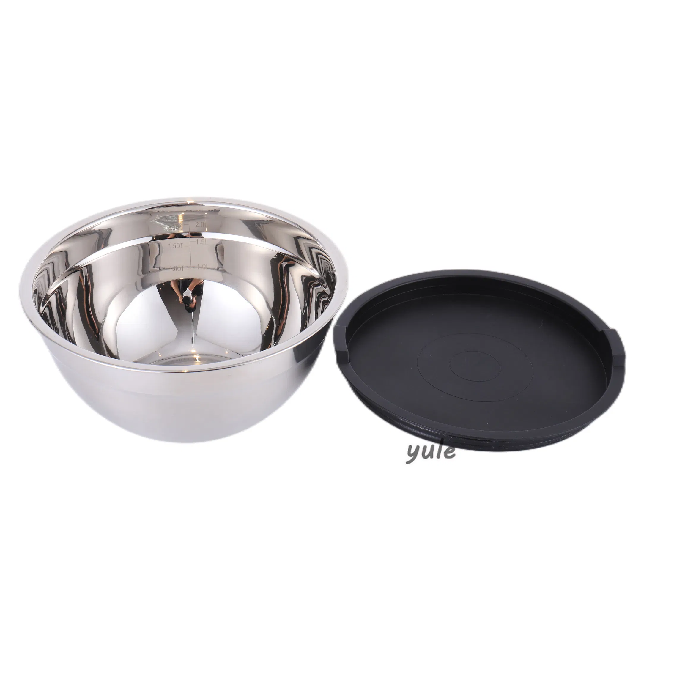 Factory Wholesale Good Quality Salad Bowl Stinless Steel Mixing Bowl with Lid