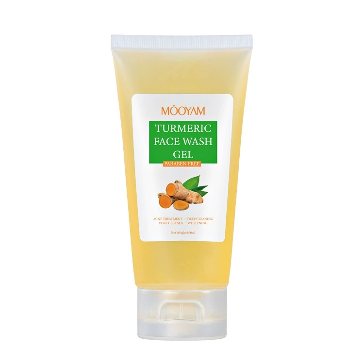 Best Selling Turmeric Wash Cleanser Skin Brightening Facial Cleansing Bubble Foaming Turmeric Face Wash