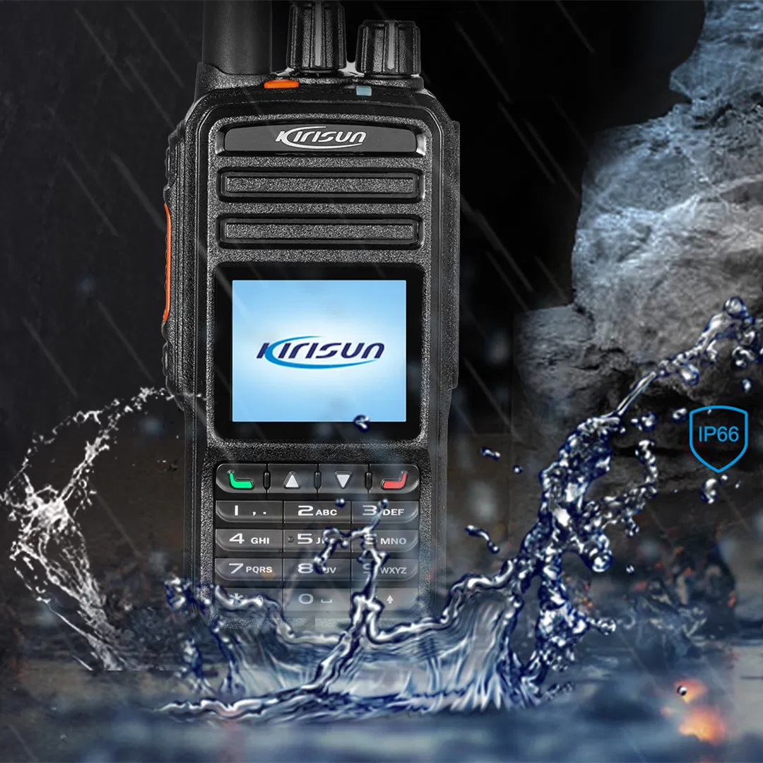 Портативная рация Kirisun DP580 DMR с GPS и Bluetooth