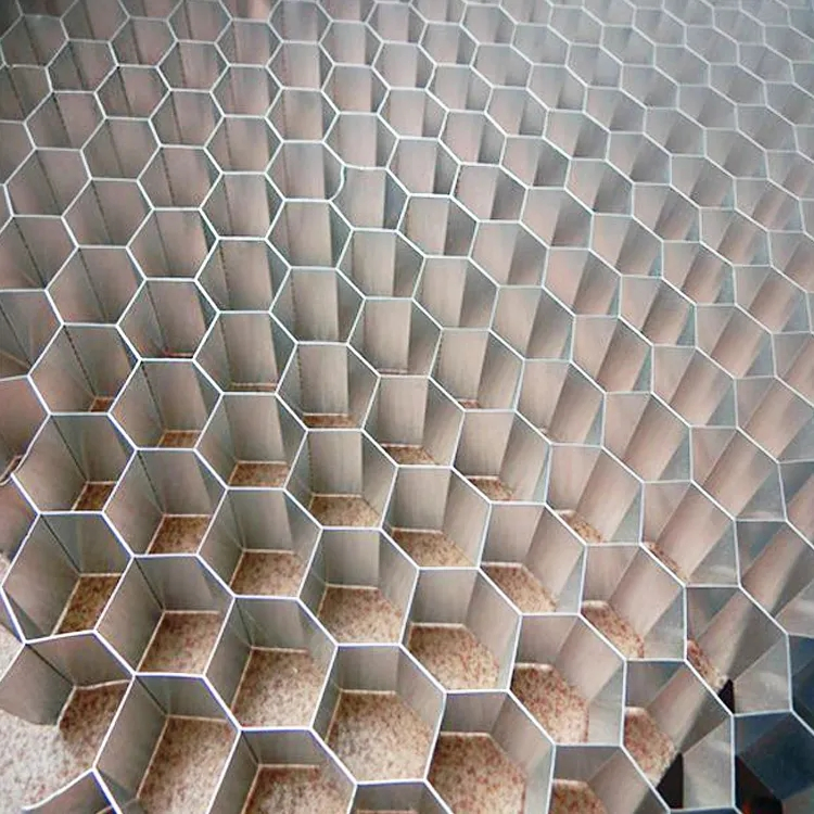 Arc Shape Aluminum Honeycomb Panel, Curved Honeycomb Panel