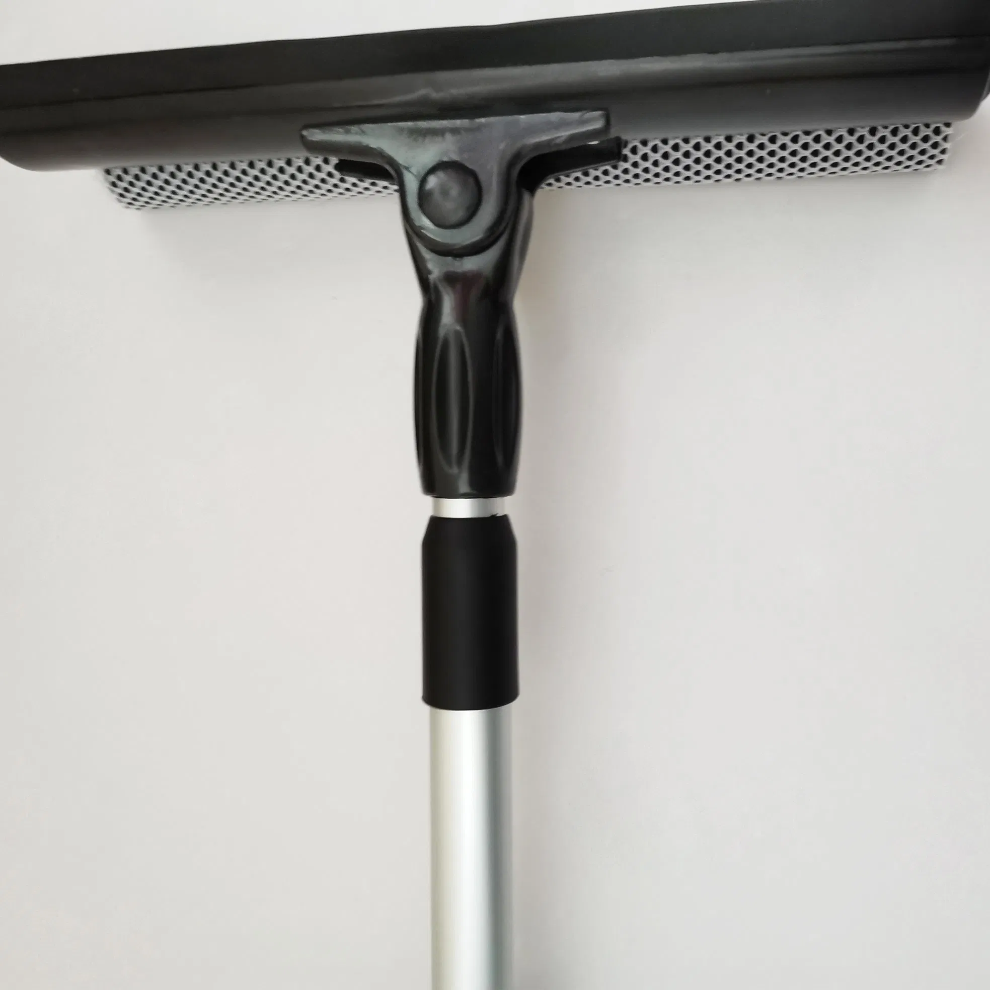25 Cm Swivel Window Squeegee Cleaning Tool Windshield Cleaning Sponge and Rubber with Telescopic Handle
