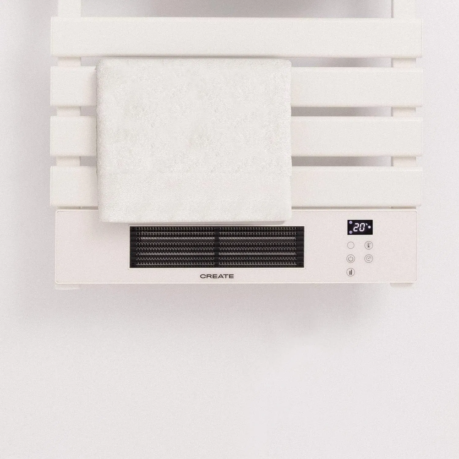 Intelligent WiFi-Controlled Towel Heater with Quick Heating Electric Towel Warmer