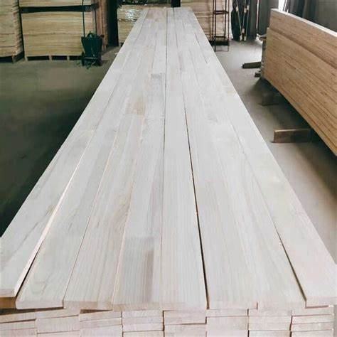 Factory High Quality Paulownia Edge Glue Board Finger Joint Wood Board