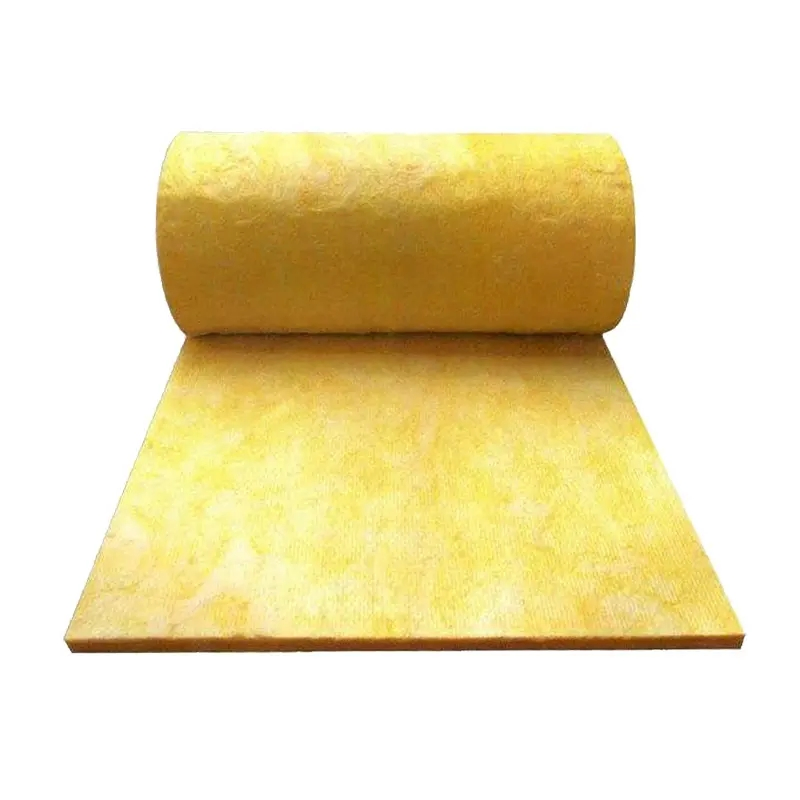 Factory Soundproof High Heat Insulation Glass Wool Blankrts Rolls with Aluminum Foil