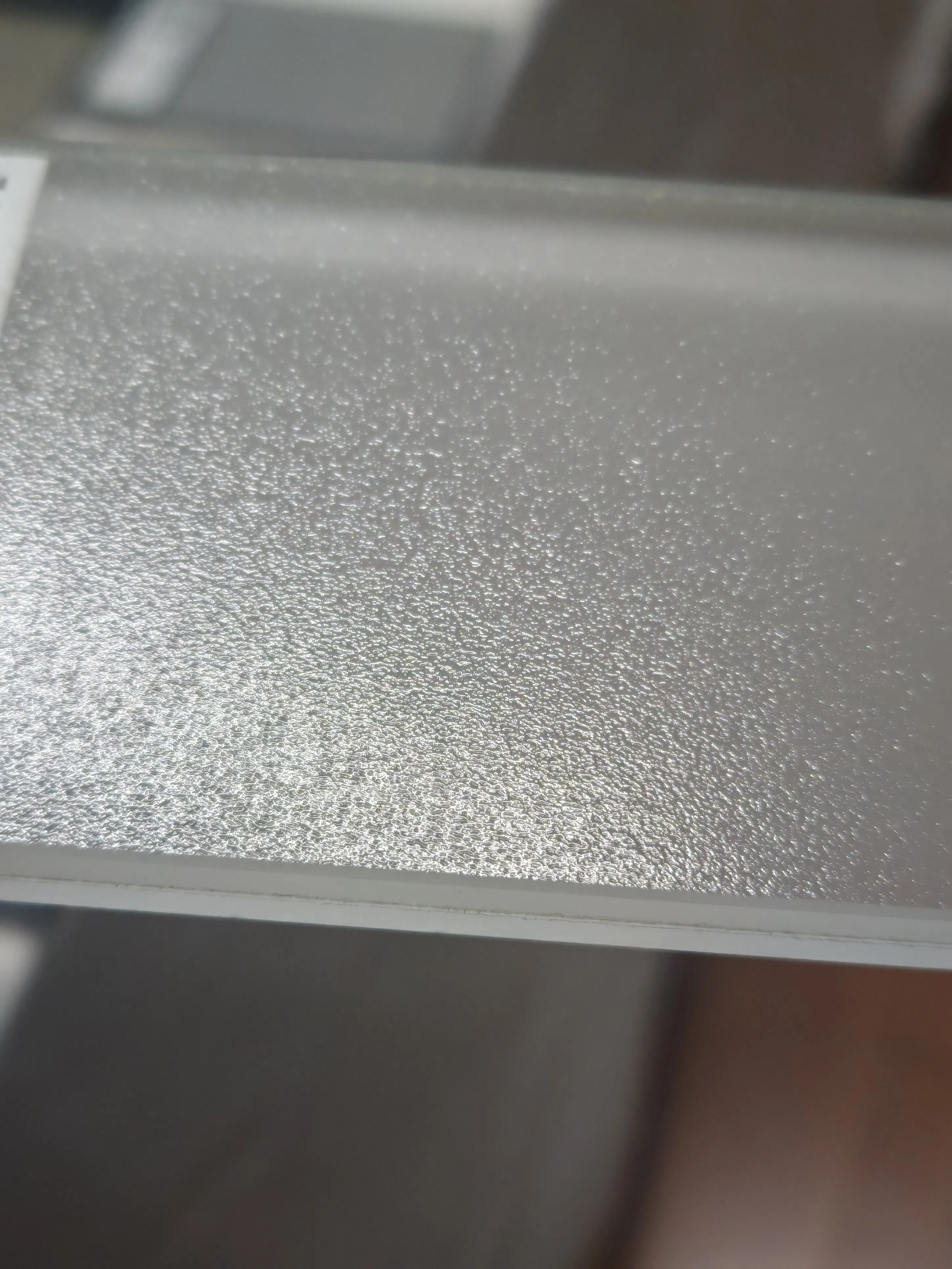 Durable Decorative Glass with Artistic Fabric for Elegant Spaces
