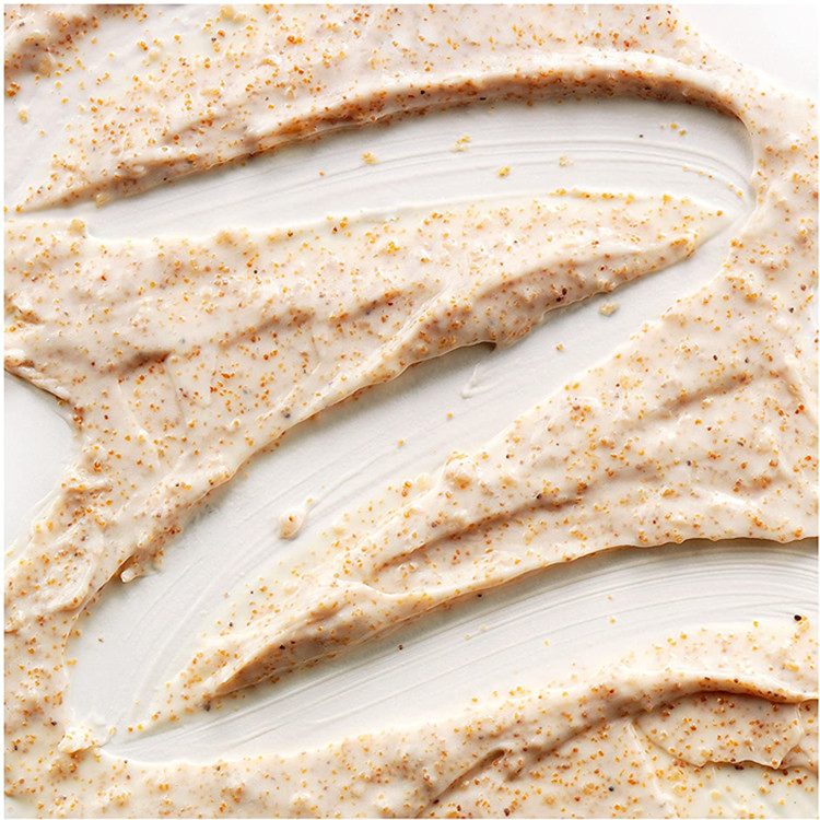 Custom Organic Exfoliante Deep Cleansing Moisturizing Peach Apricot Acne Control Face Scrub