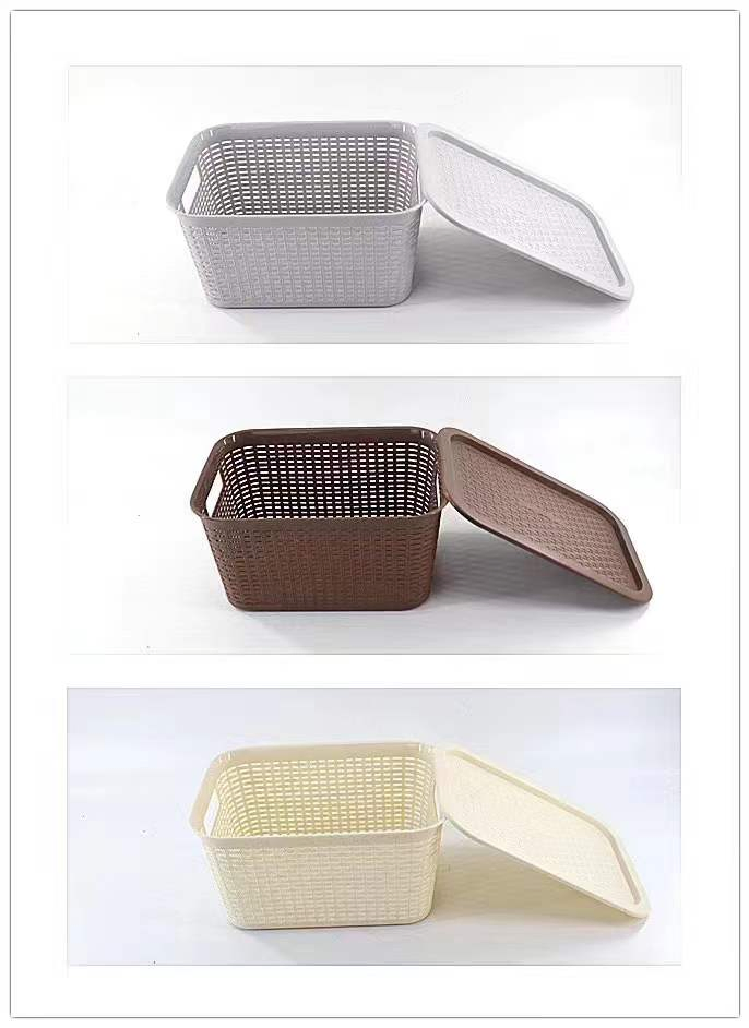 Home Life to Receive Plastic Rattan Basket