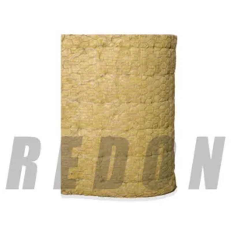 Heat Resistant 100kg/M3 Rock Wool Insulation Board for Heat Treatment Equipment
