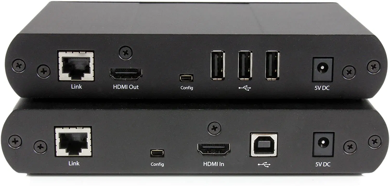 USB DVI Over Cat 5e / Cat 6 1920X1200 - Kvm Console / USB Extender