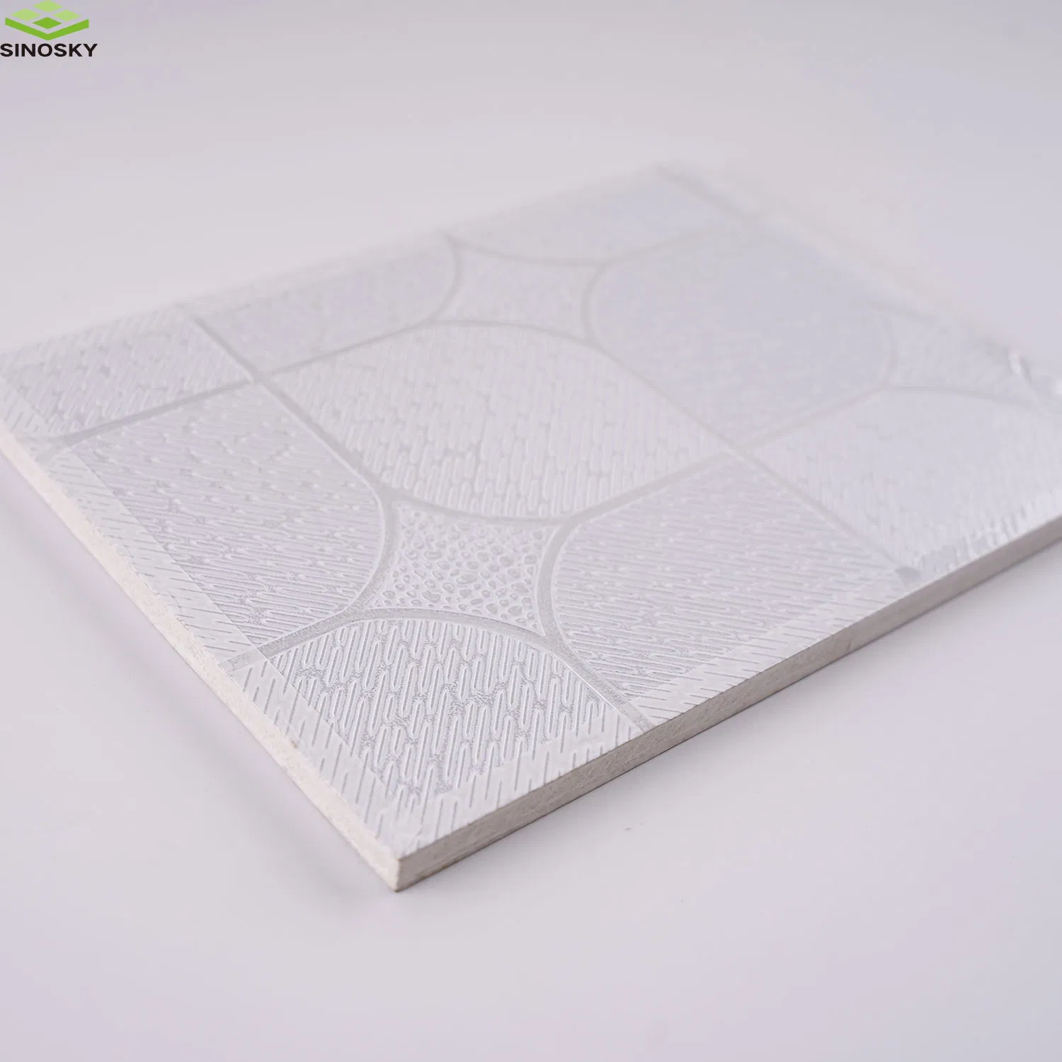 60*60 White Laminated PVC Gypsum Ceiling