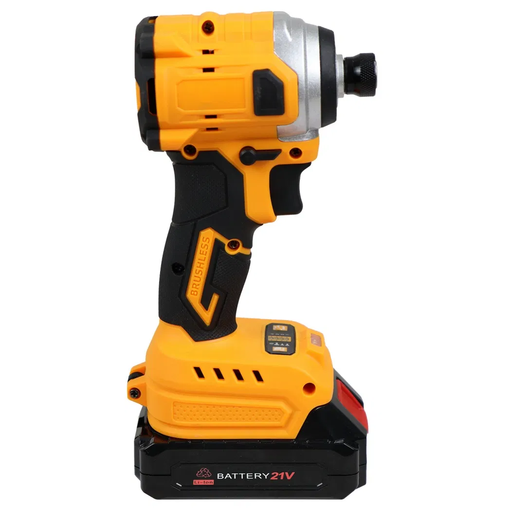 OEM Brushless Cordless Impact Driver Power Tools Driver 180n. M Tool