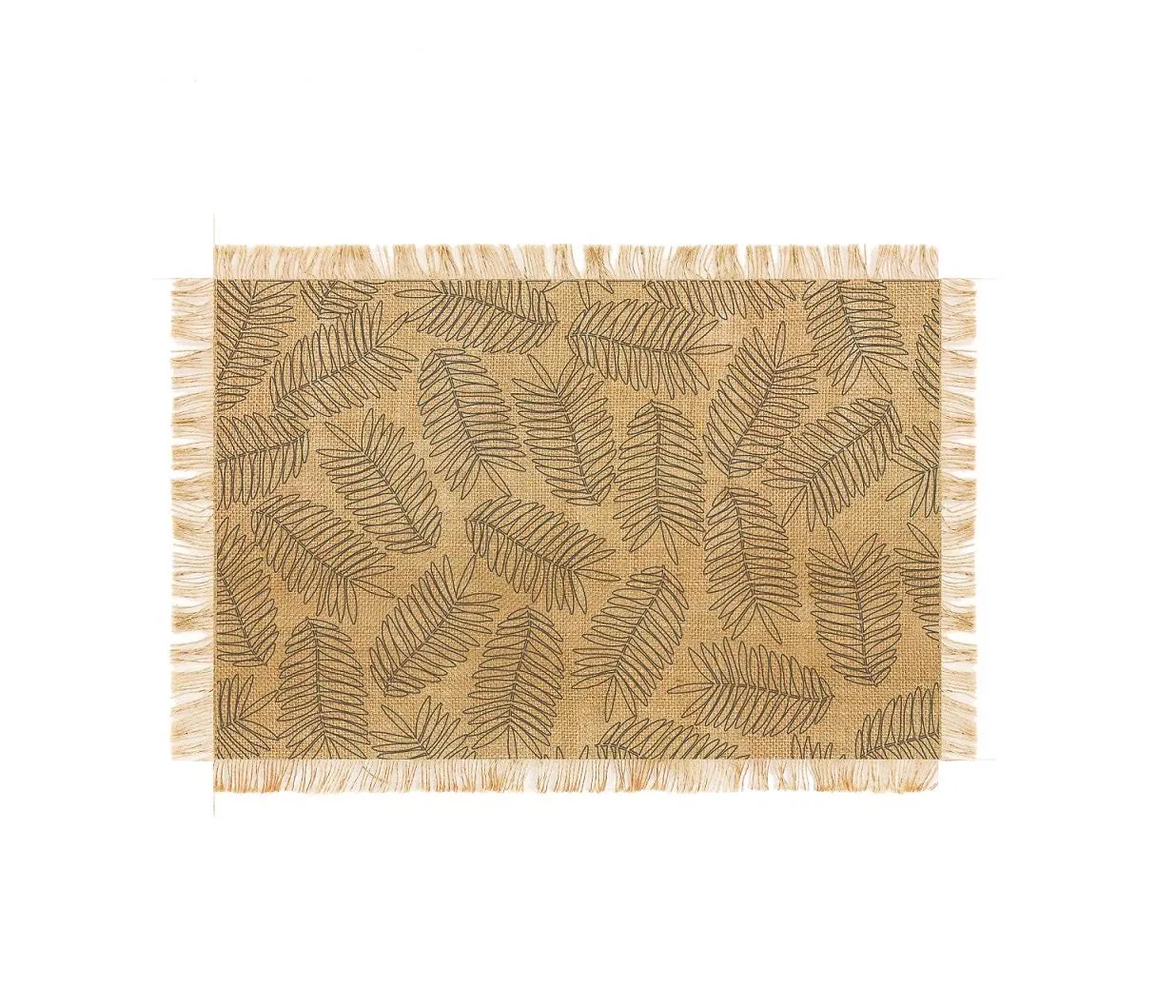 Factory Wholesale Fashionable Durable Jute Placemat Cotton Placemat