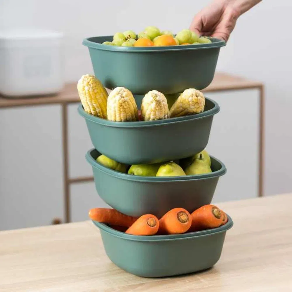 Easy-to-Use Kitchen Drain Basket for Quick Food Straining Solutions