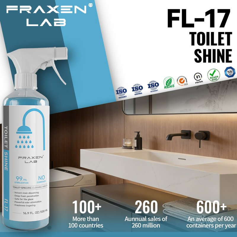 Household Toilet Cleaner Factory Supply Direct Manufacturer Powerful Liquid Cleaner OEM Private Label Low MOQ