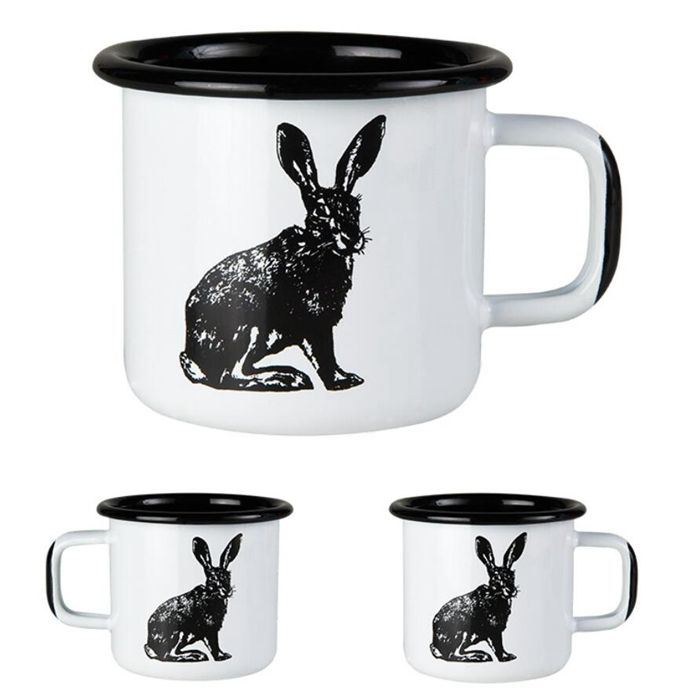 Portable Camp Enamel Cup Vintage Metal Mug for Home Office Party Supplies