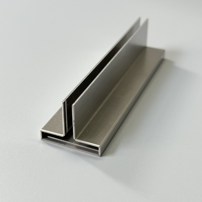 Decorative Line Rose Gold Metal Strip T Shape Stainless Steel Tile Trim for Hotel