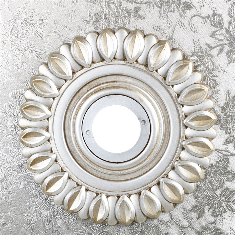 Artistic Ceiling and Lamp, 62 Cm Round Ceiling Medallion