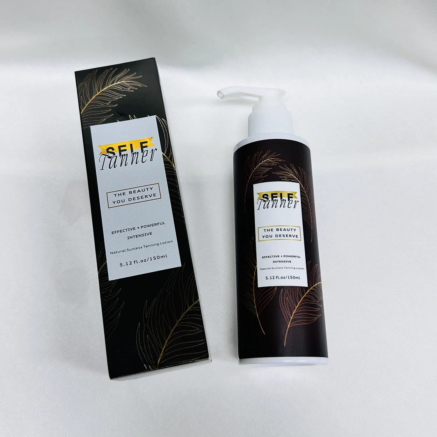 OEM ODM Self Tanner Lotion Rich Vitamin E Tanning Cream for Body Natural Tanning Lotion