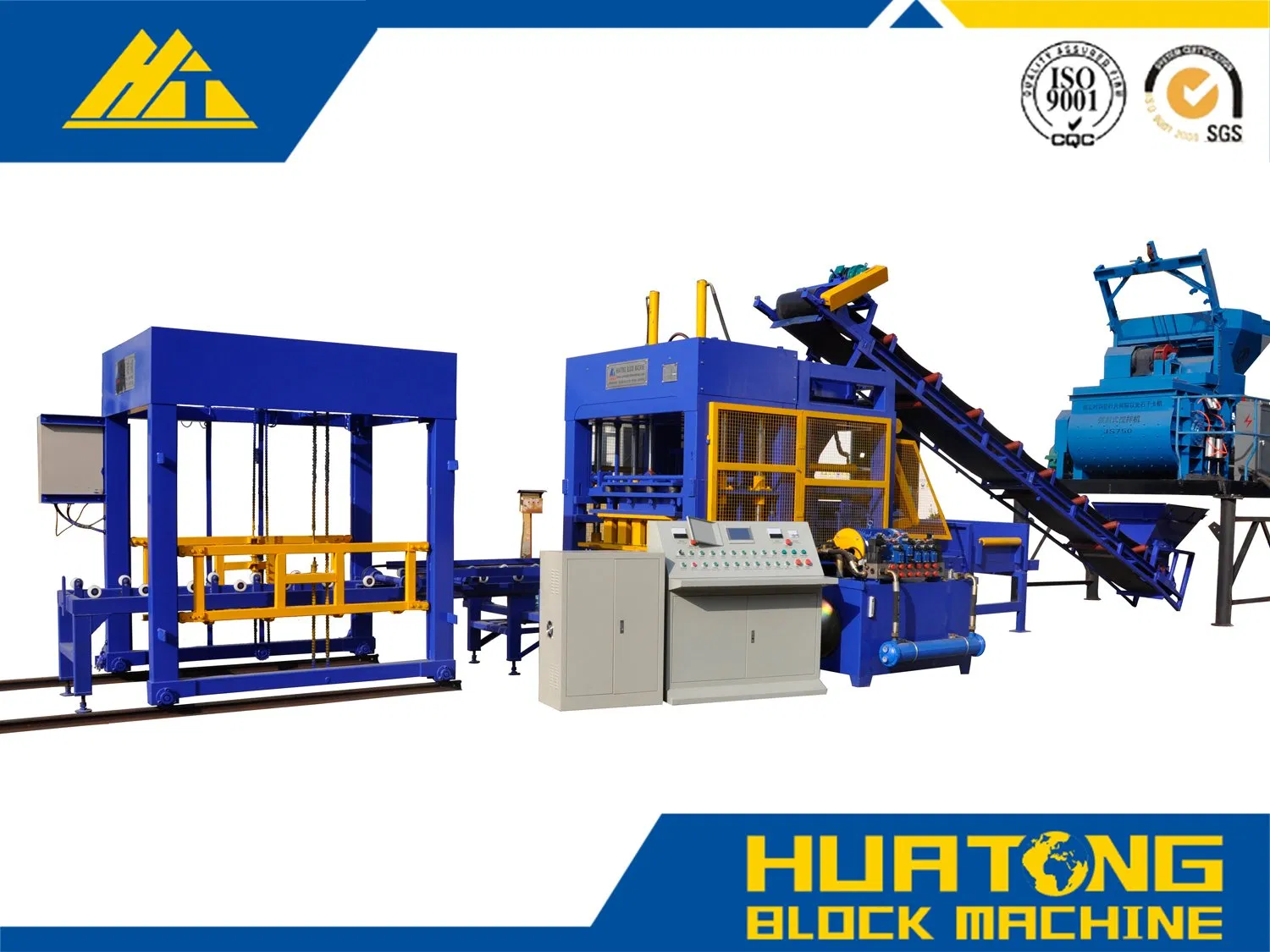 Qt7-15 Automatic Brick Forming Machine, High Output & High Strength
