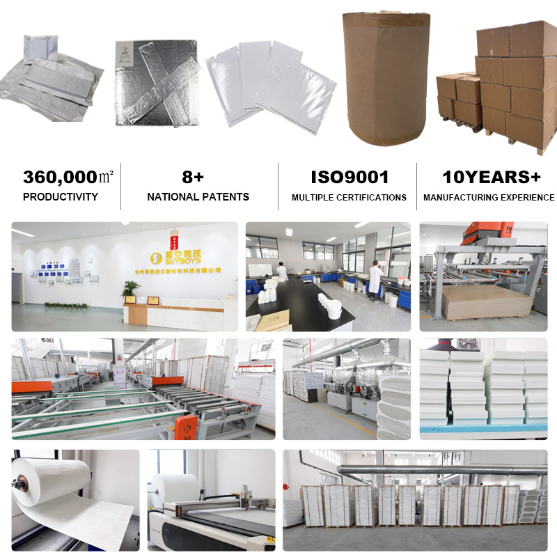 Custom Sizes Superior Thermal Runaway Protection Next-Generation Aerogel Battery Insulation Panel