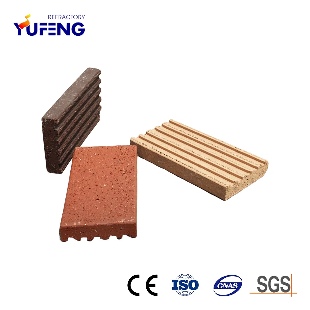 Tunnel Kiln High Fired Clay Material Thin Veneer Brick for Interior/Exterior Wall