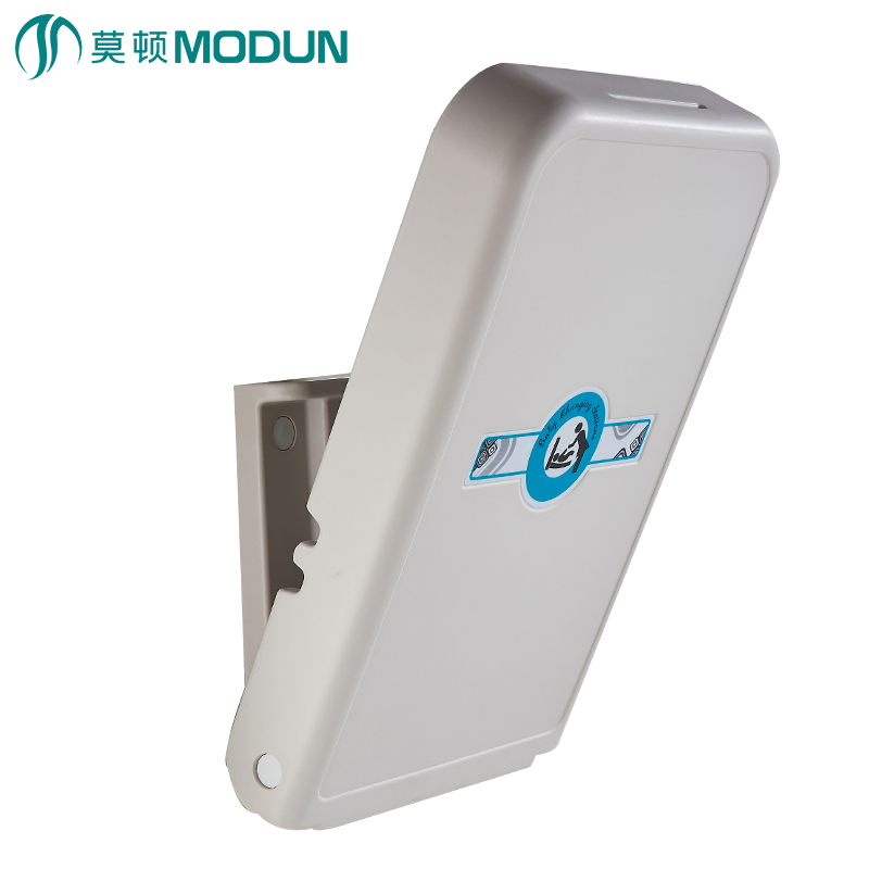 High Quality En12221 Commerical Vertical Fold Infant Diaper Unit Babyminder Changing Table Baby Changing Station