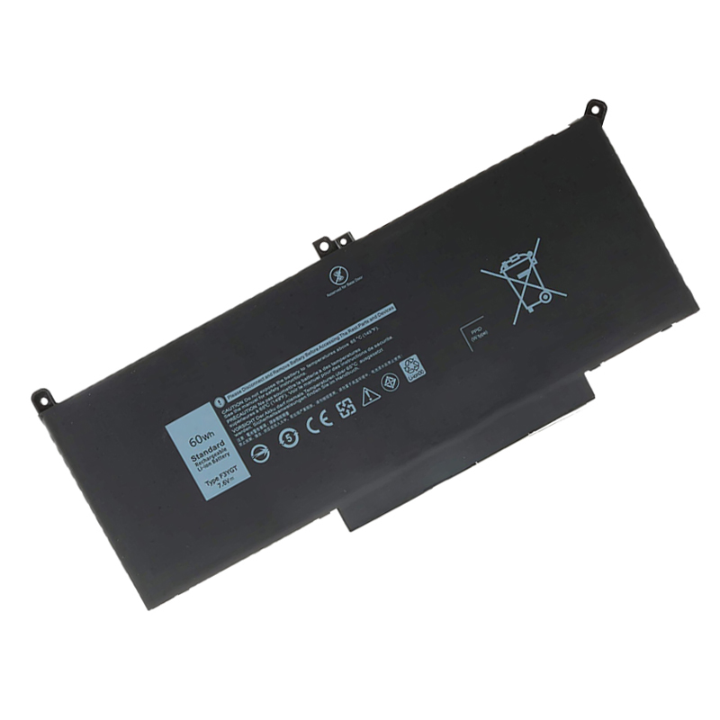 7.6V 60wh for DELL Latitude 12 7480 Laptop F3ygt Series Laptop Battery