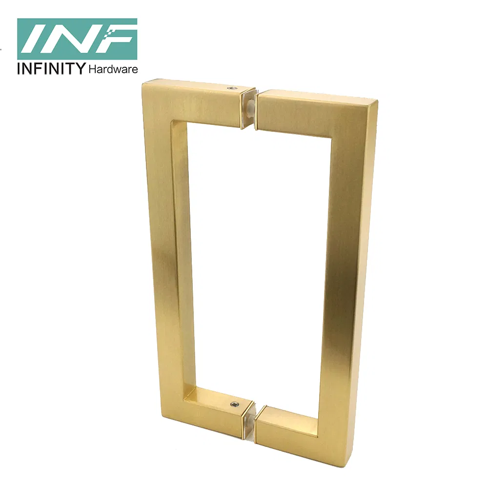 Modern Luxury Brass Hardware Sliding Door Pulls Stainless Steel Handle Pull Door Handle Glass Interior Door Knobs