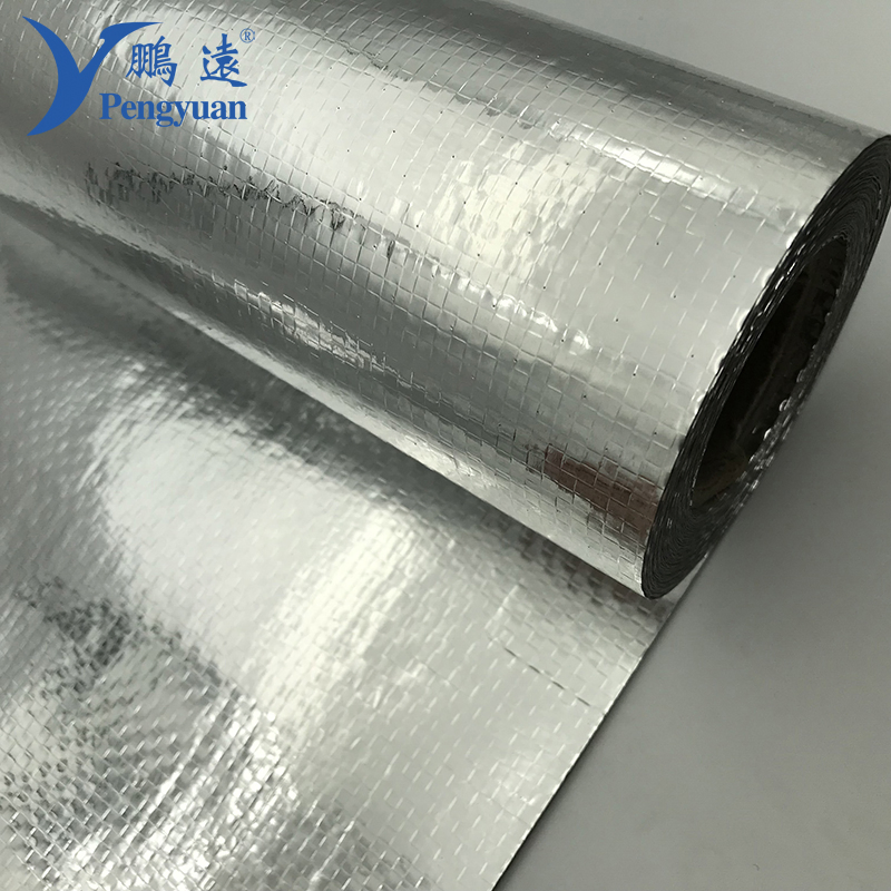 House Wall Roof Sarking Aluminum Woven Fabric Foil Thermal Insulation Building Construction Material