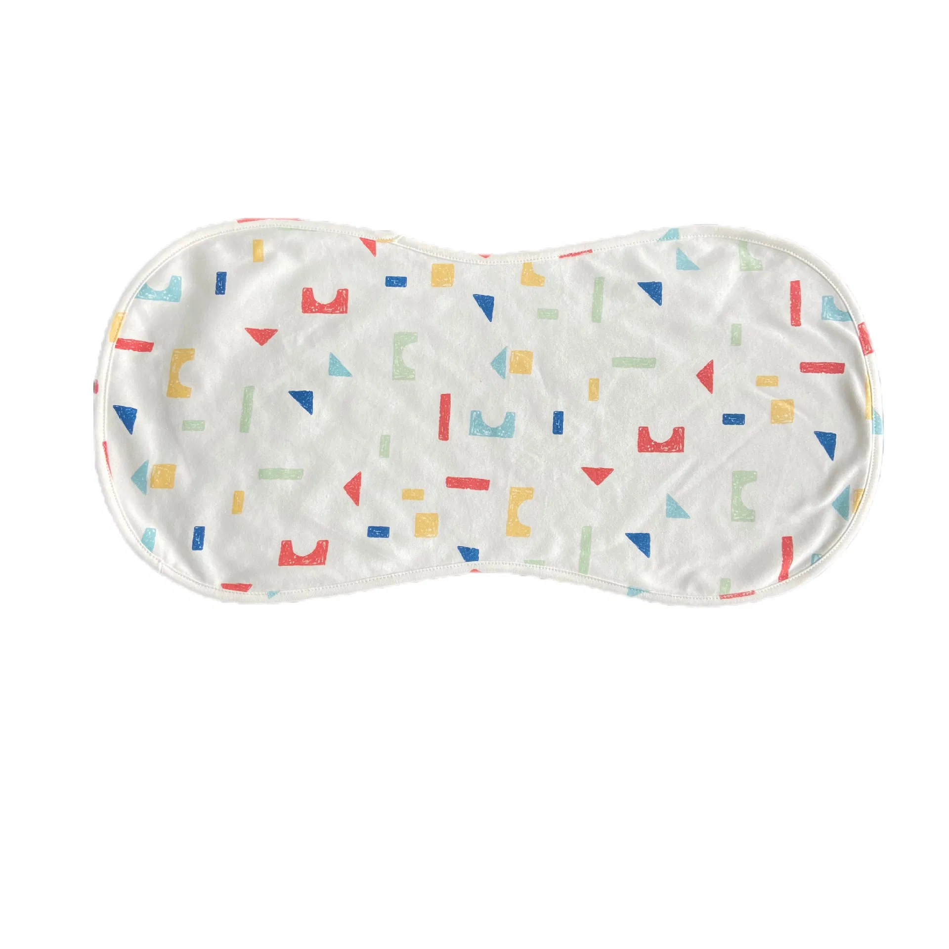 China Factory OEM Custom Design Printed Promotional Cotton Jersey Baby Muslin Feeder Burp Cloth