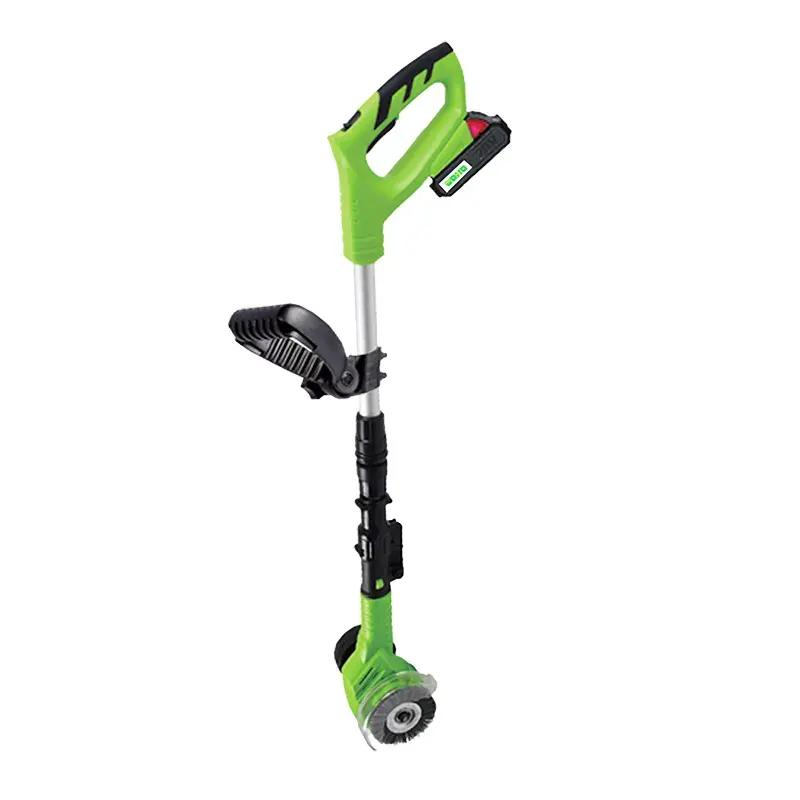 21V Cordless Battery Power Moss Remover Grass Cleaner Weed Sweeper