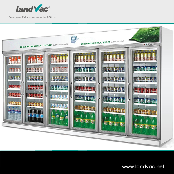 Landvac 8.3mm Condensation Free Tempered Refrigerator Vacuum Insulated Glass