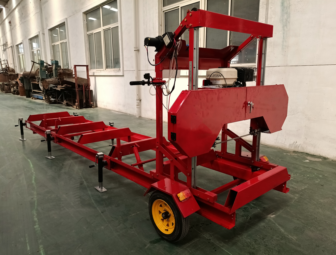 Пилорама ленточная портативная