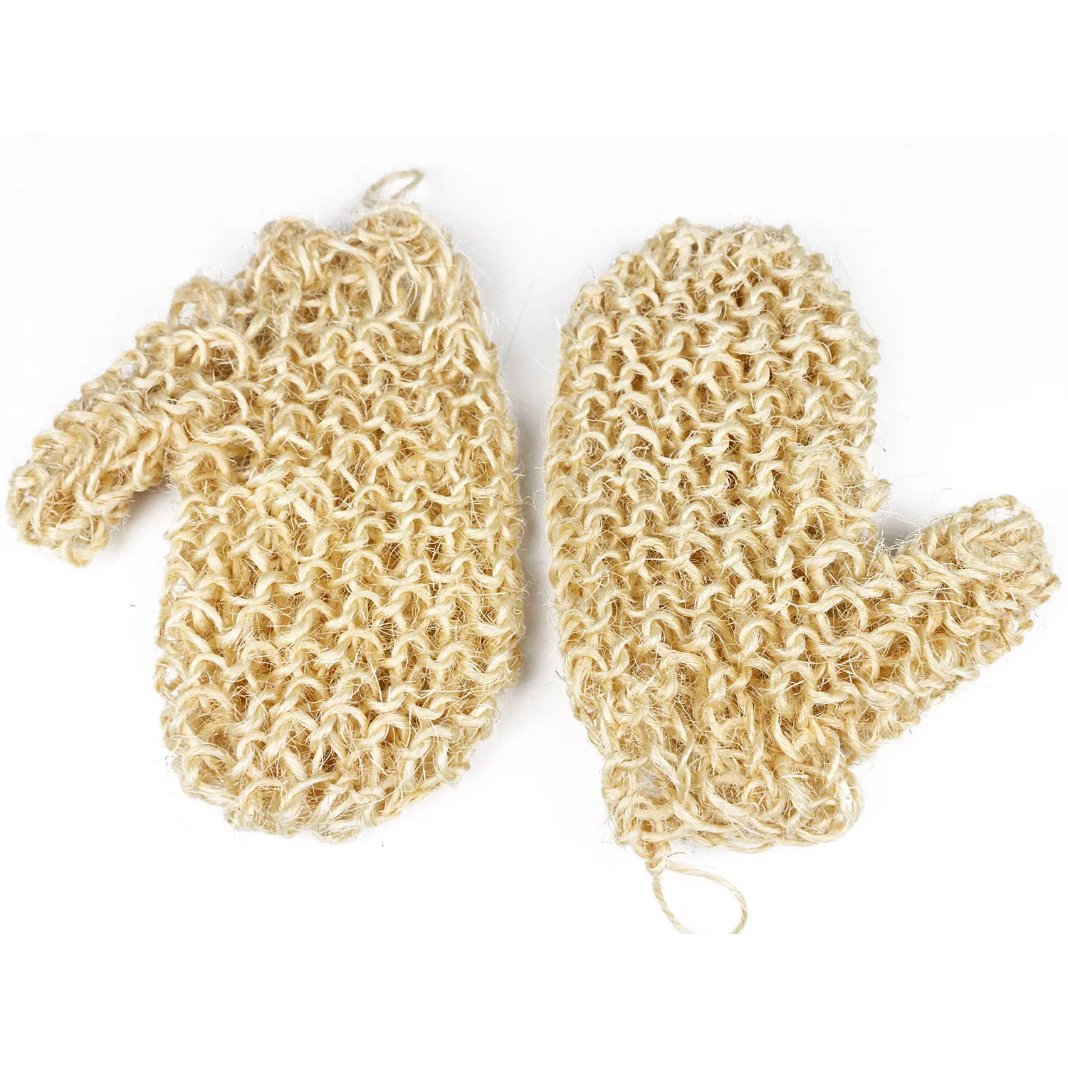 Cheap Factory Price High Quality Hammam Natural Sisal Exfoliating Bath Glove Bath Mat SPA Body Cleaning Exfoliating Bath Gloves