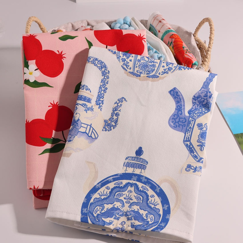 Premium Microfiber Waffle Kitchen Towels for Fast Drying