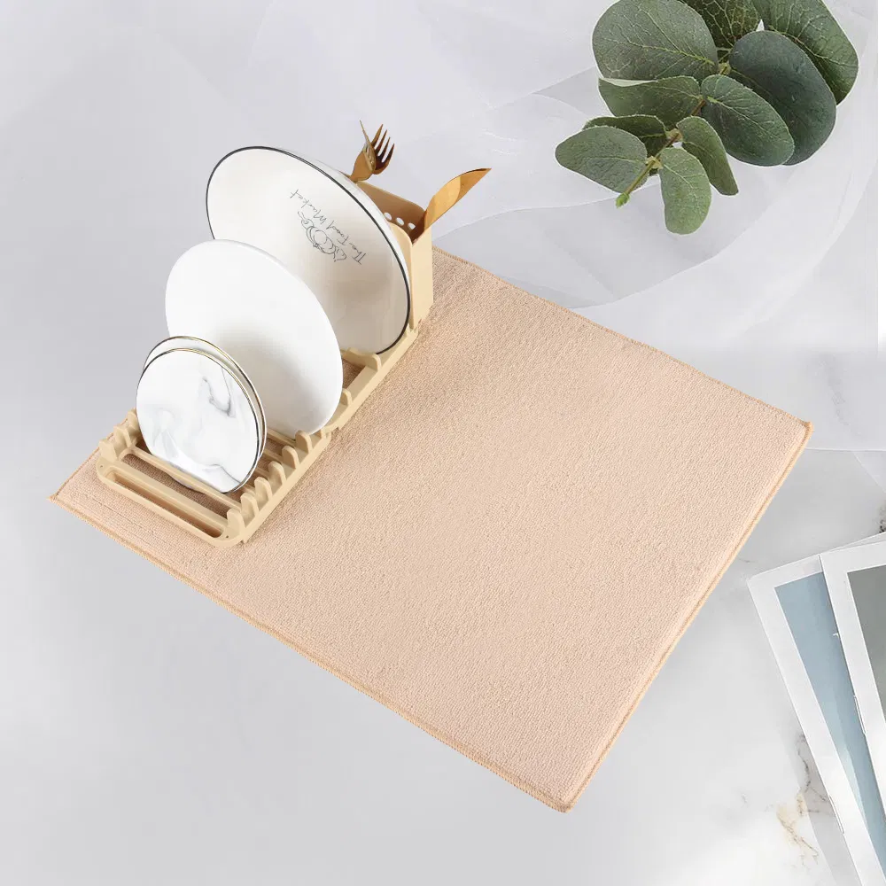 Кухонный коврик для сушки посуды из микрофибры