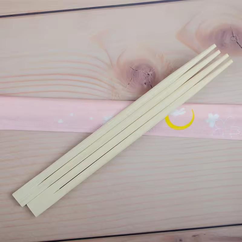 Factory Manufacturer High Quality Food Grade Biodegradable Disposable 20cm Bamboo Twin Chopsticks