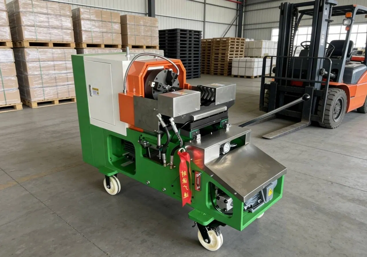 Heavy-Duty Pipe Threading Machine with 8 7kw Power Quick Delivery