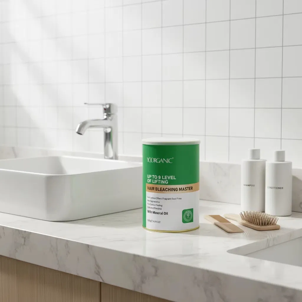 Yoorganic High Quality up to 9 Level Wholesale Hair Bleaching Powder Lighten Hair