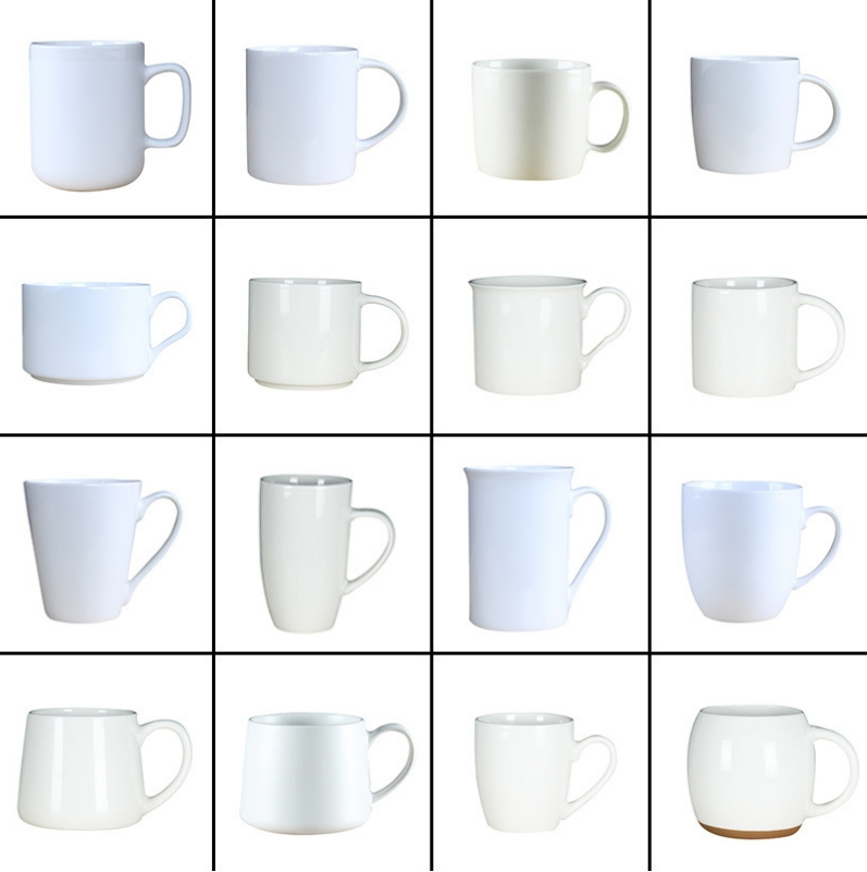 Керамическая кружка с логотипом и текстом