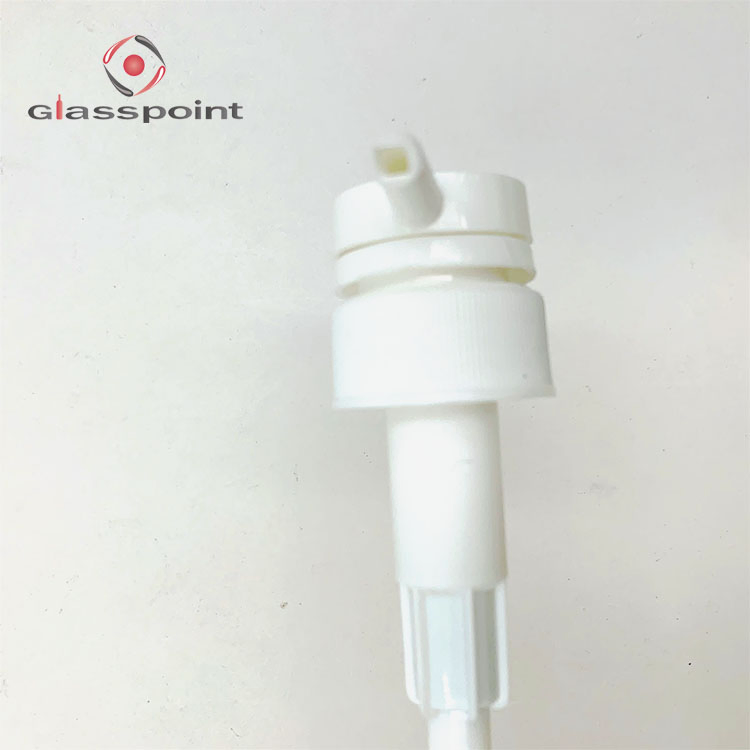 32-400 Empty Dispenser Pump Polished Cosmetic Metal Soap Lotion Bottle Pump