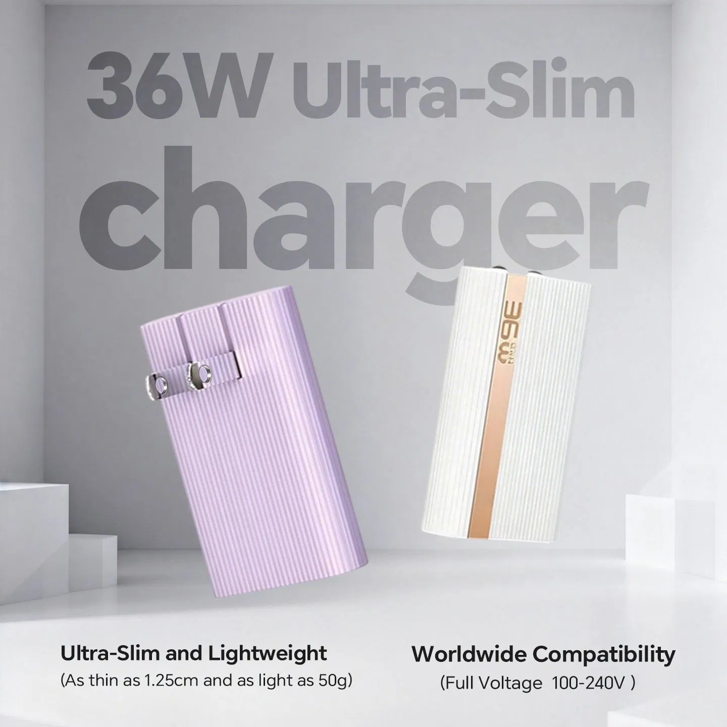 Быстрый зарядник 36W с защитой для iPhone и Android