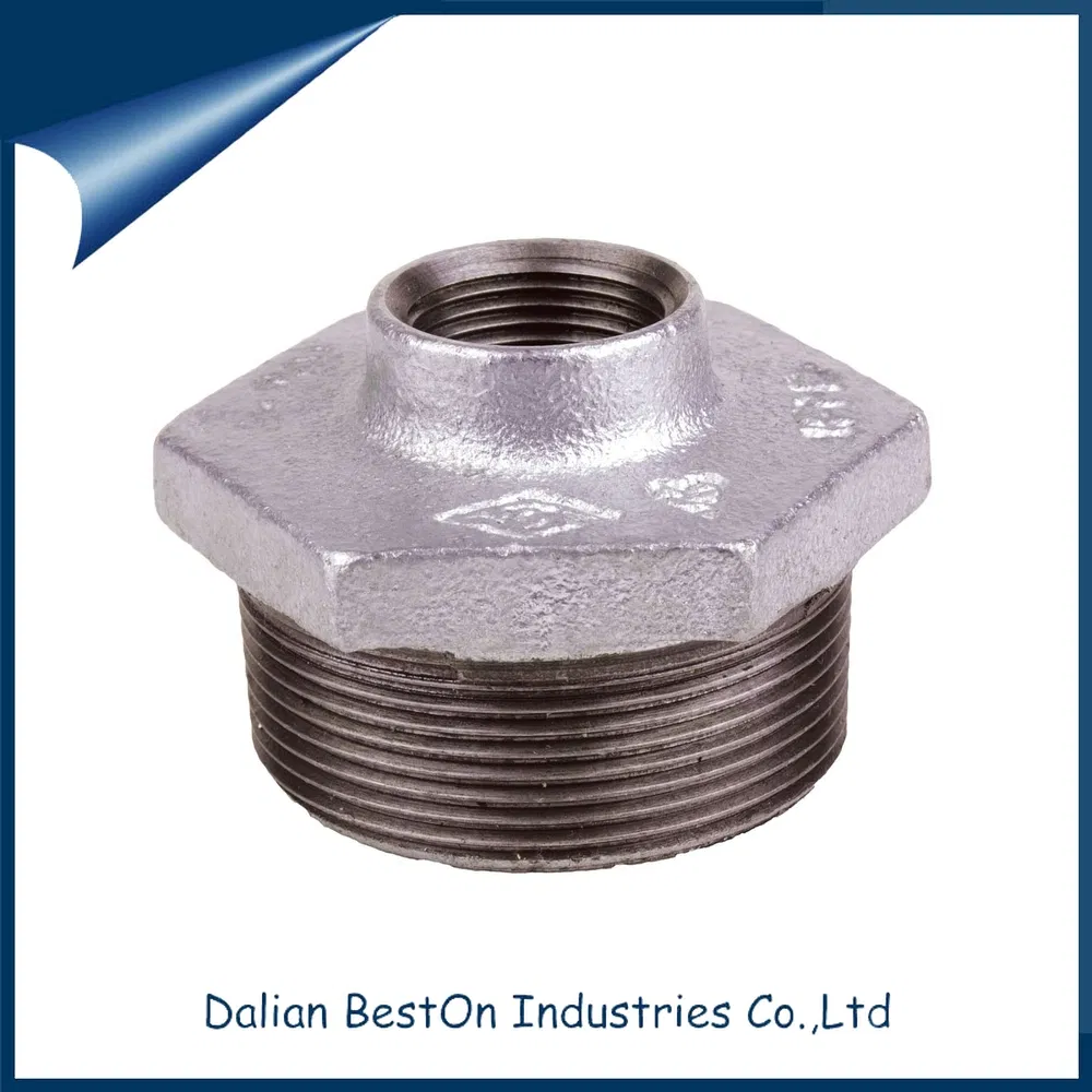Class 150 Black NPT Malleable Cast-Iron Pipe Fittings for Gas Pipeline Systems
