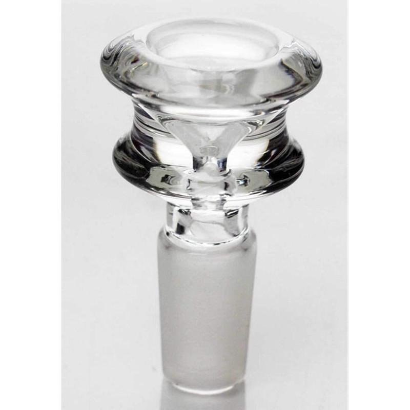Wholesale Smoking Accessories Thick Glass Bowl Water Pipe Accessories with Double Bowl