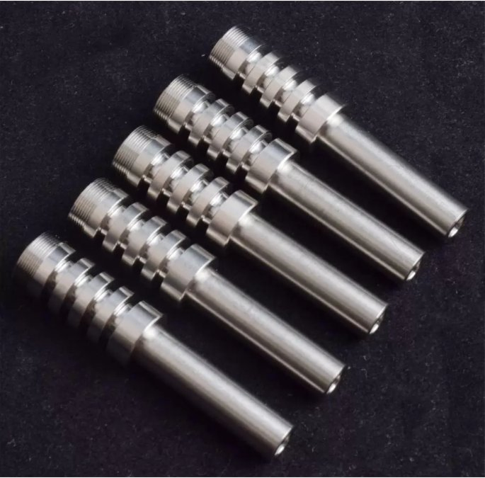 Smoking Accessories Replacement Thread 510 Quartz Tip Titanium Ceramic Tips Nails for Water Pipe DAB Rig Micro Nectar Collector Kit