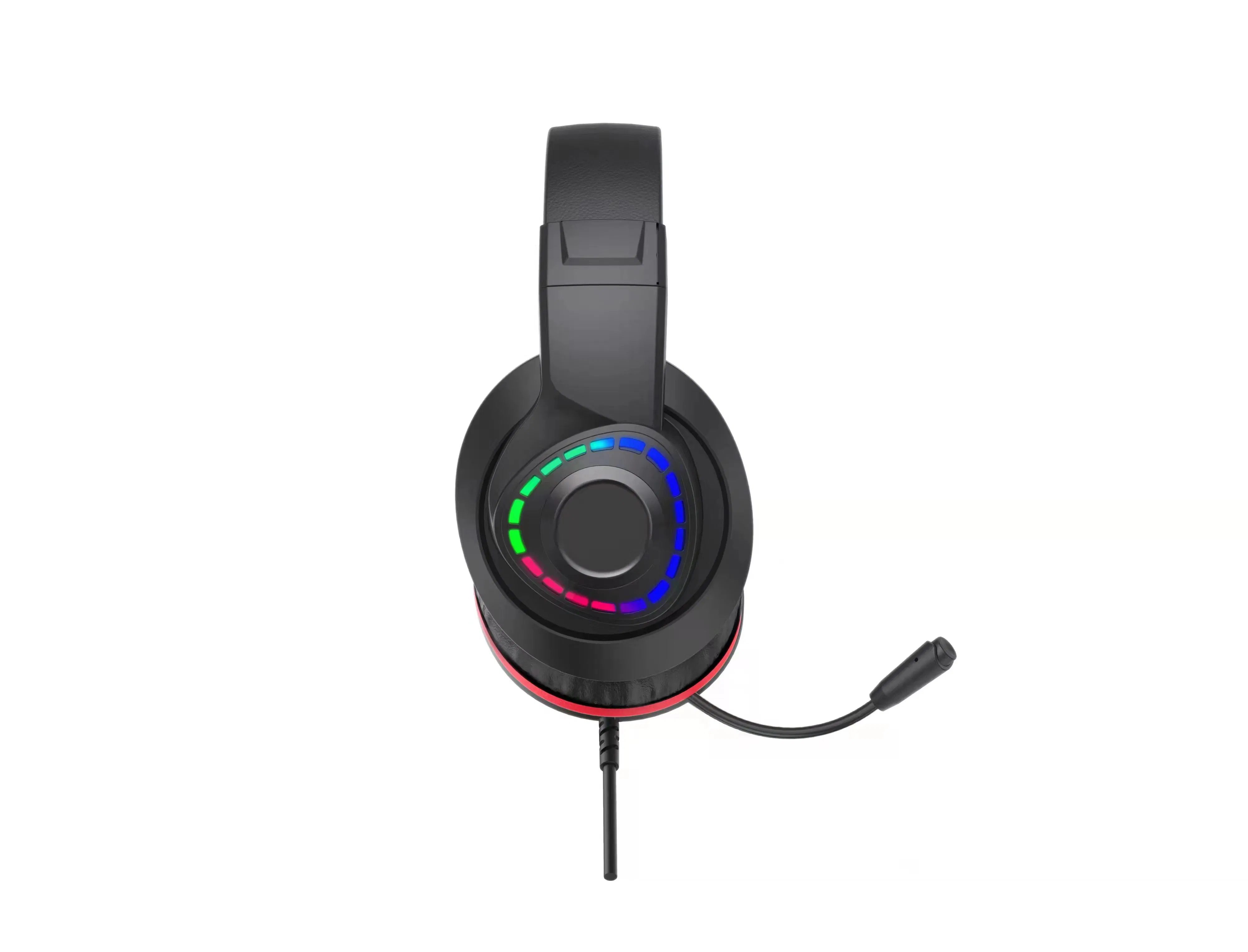 Игровая гарнитура USB с микрофоном и RGB подсветкой